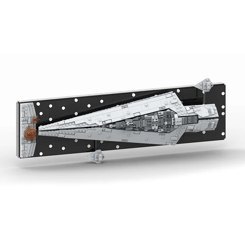 905 stücke MOC Wand Display Stern Schlacht Modell Bausteine Architektur Weihnachten Geschenk Kreative Idee Ziegel Kinder Spielzeug Geburtstag