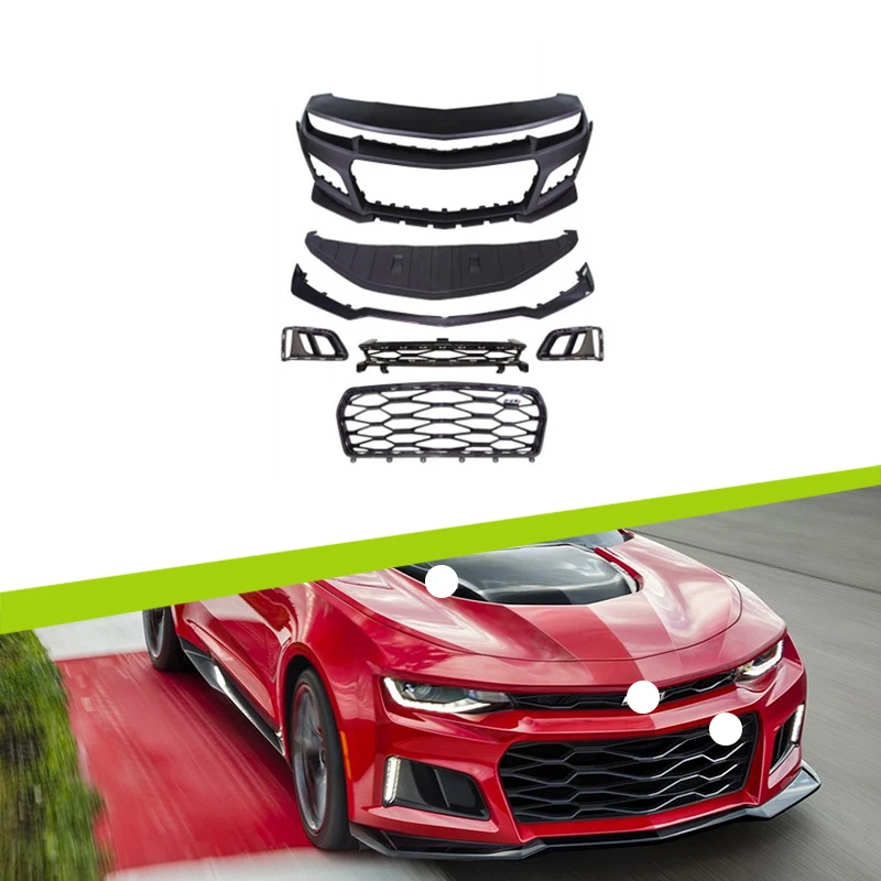 Front Bumper for Chevrolet Camaro 2010 2013 2015 Grey Primer Plastic ZL1 Style Front Bumper Bodykit Body Kit