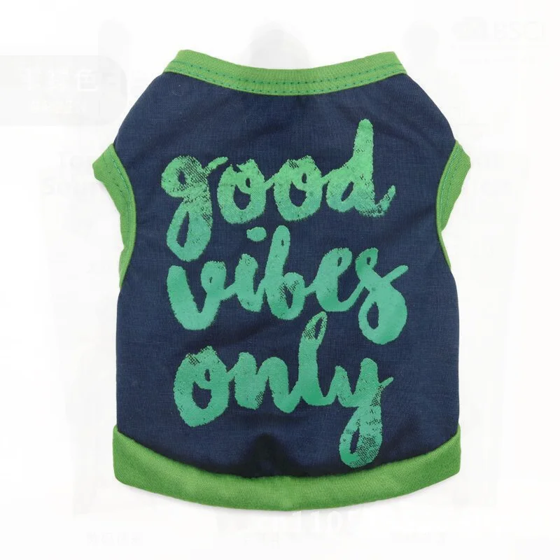Cotton Pet Vest for Dogs And Cats Red Spring Summer Casual Tank Top Universal Size XS to XL Teddy Clothes with Trim Options