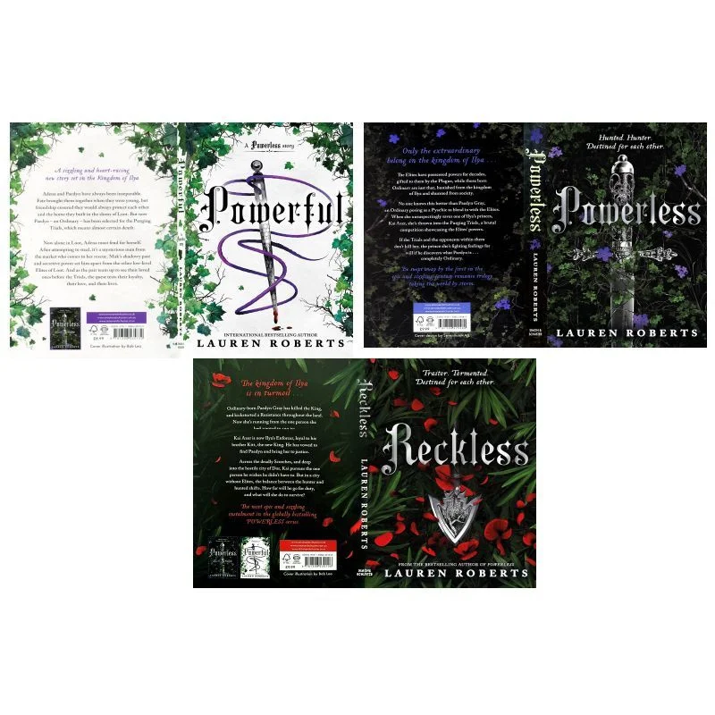 The Powerless Trilogy, A New Trilogy Consisting Of 1-3 Volumes, Is An English Paper Novel For Teenagers