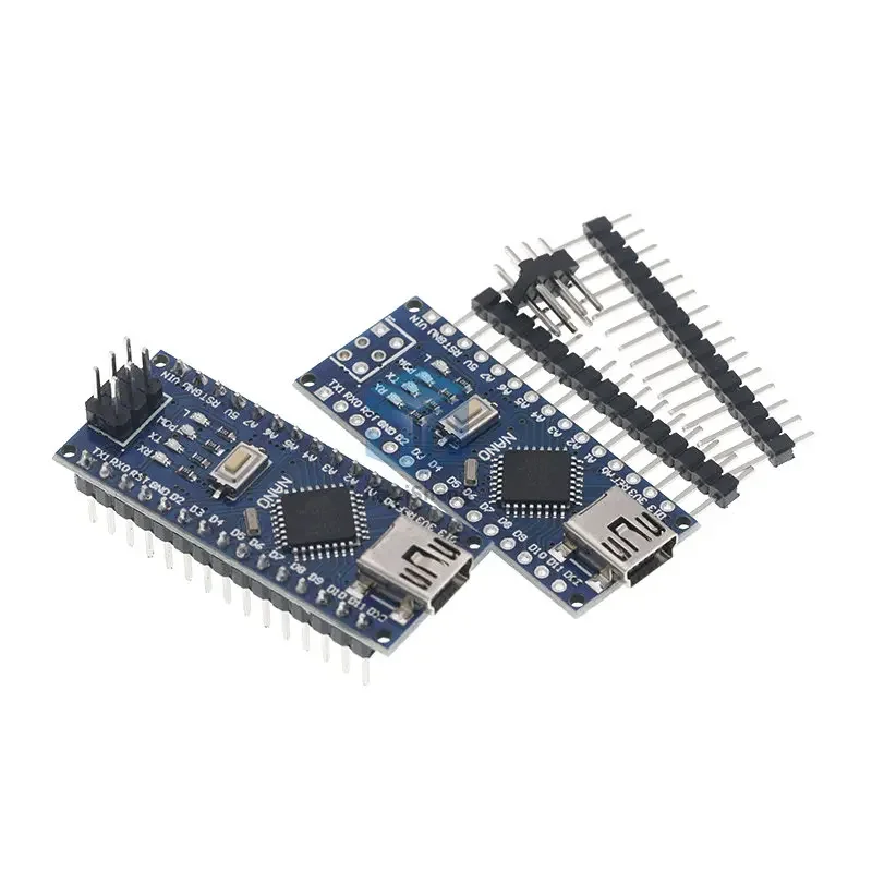 Nano-ミニUSBポート,16MHz,ブートローダー付き,nano 3.0コントローラー,ch340,arduino用,atmega328p,168p