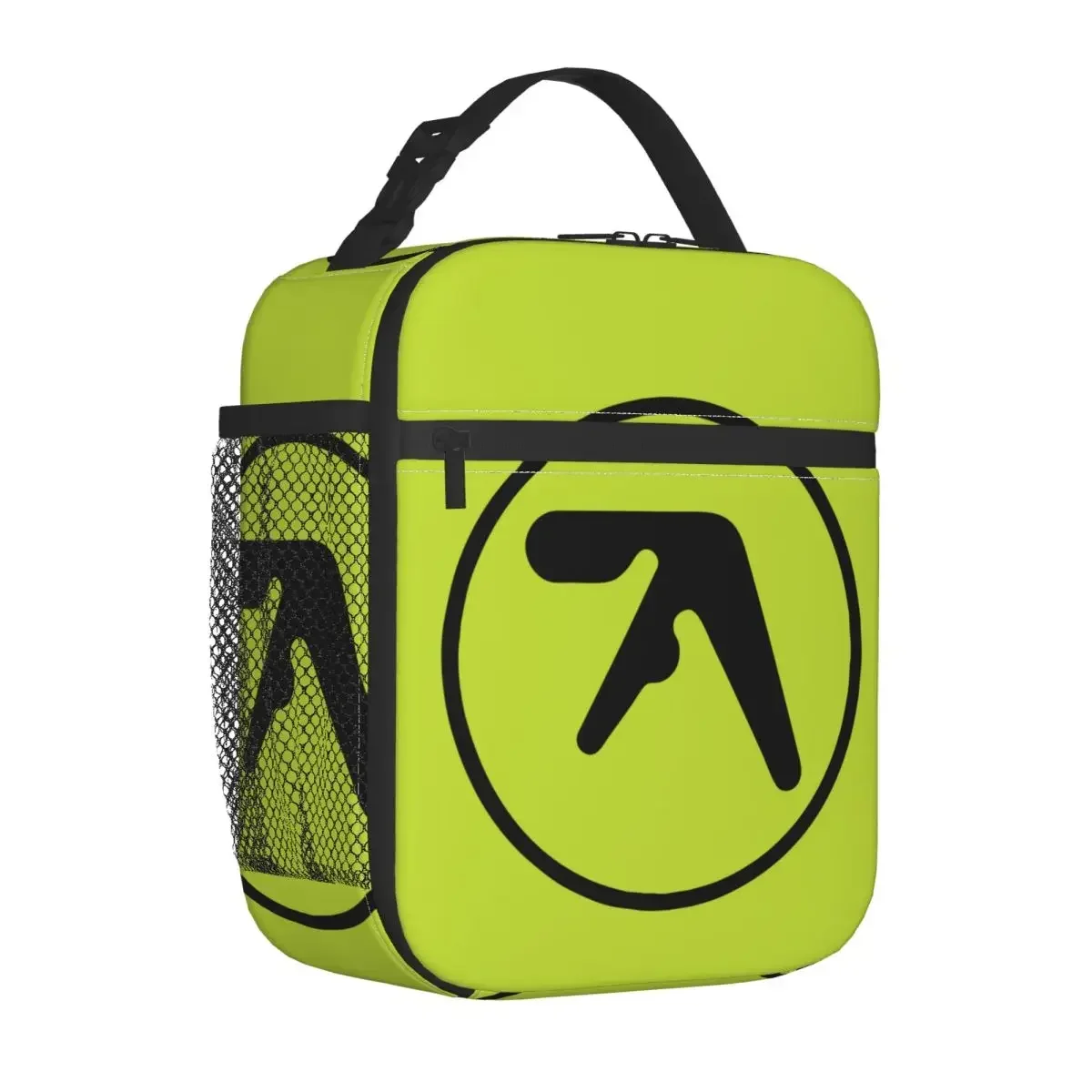

Warp Records Streetwear Punk Insulated Lunch Bag Large Aphex Twin Lunch Container Cooler Bag Tote Lunch Box Outdoor Men Women