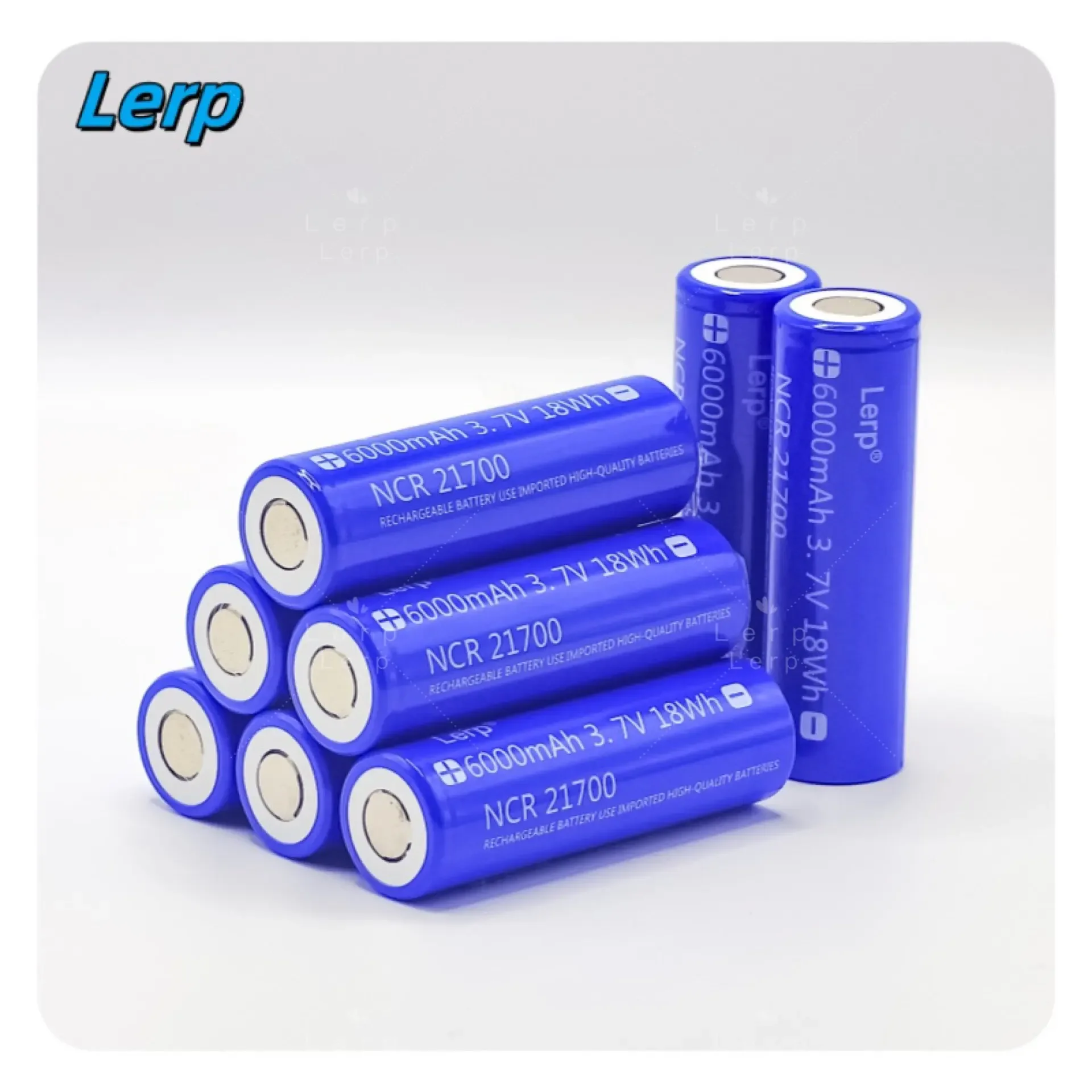 21700 3.7v 6000mAh li-ion battery cell 5C 20A high rate 21700 for diy pack power EV AGV RV robot wholesa