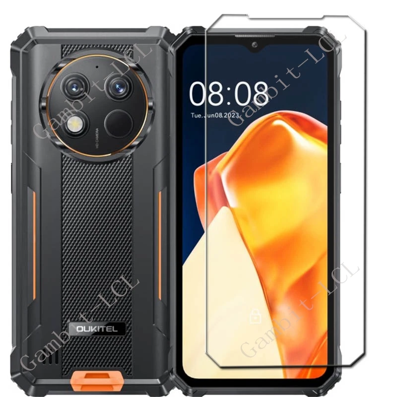 2PCS Tempered Glass For Oukitel C37 C38 C50 C51 C53 C57 Pro C57S C58 G1 G2 P1 WP28E WP28S WP32 WP35 WP35S  Screen Protector Film