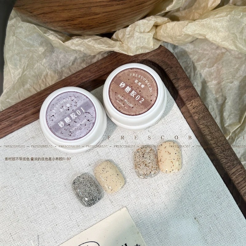 جديد 2 ألوان السكر قشر البيض هلام 5 جرام المواد المعلبة هلام سحق الماس مسمار النفط هلام ل مسمار الفن الديكور في صالونات الأظافر