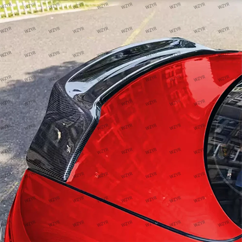 For Mazda 6 Sedan Spoiler 2006 2007 2008 2009 2010 2011 2012 2013 R Style ABS/Carbon Fibre Rear Trunk Ducktail Lip Wings Spoiler - view 3