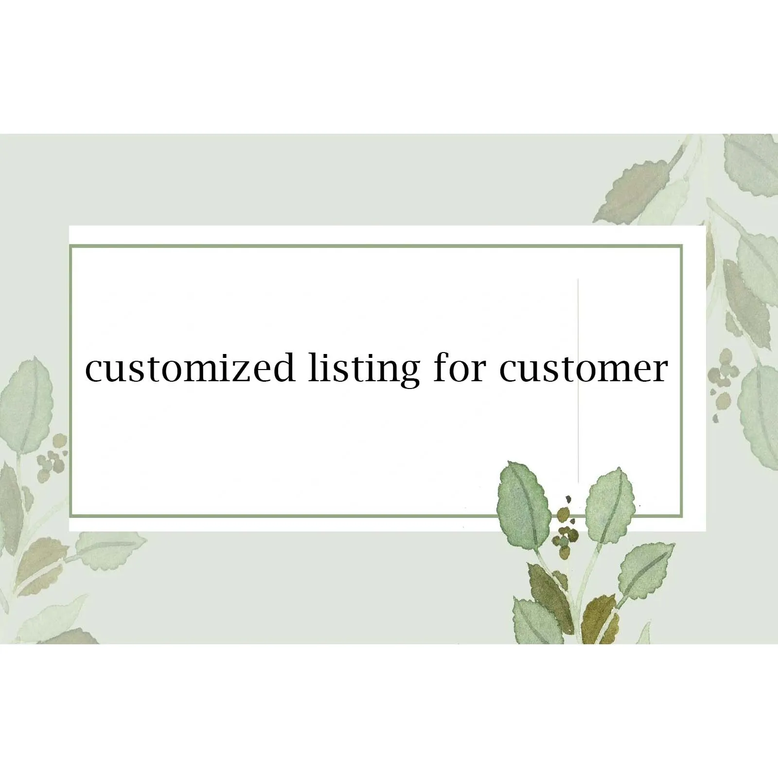 روابط العملاء اثنين 2- قائمة للمنتجات المخصصة #1