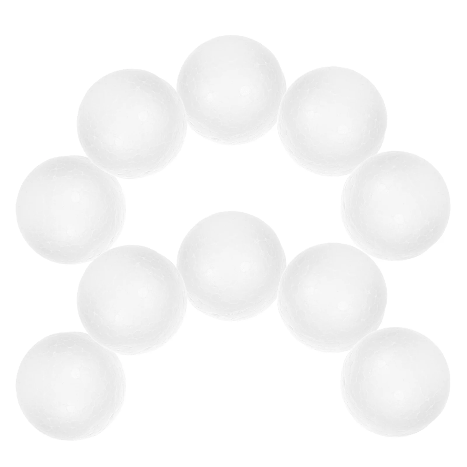 

Round Foam Craft Balls Palline Da Dipingere Mini Palle Polistirolo Fucsia Office