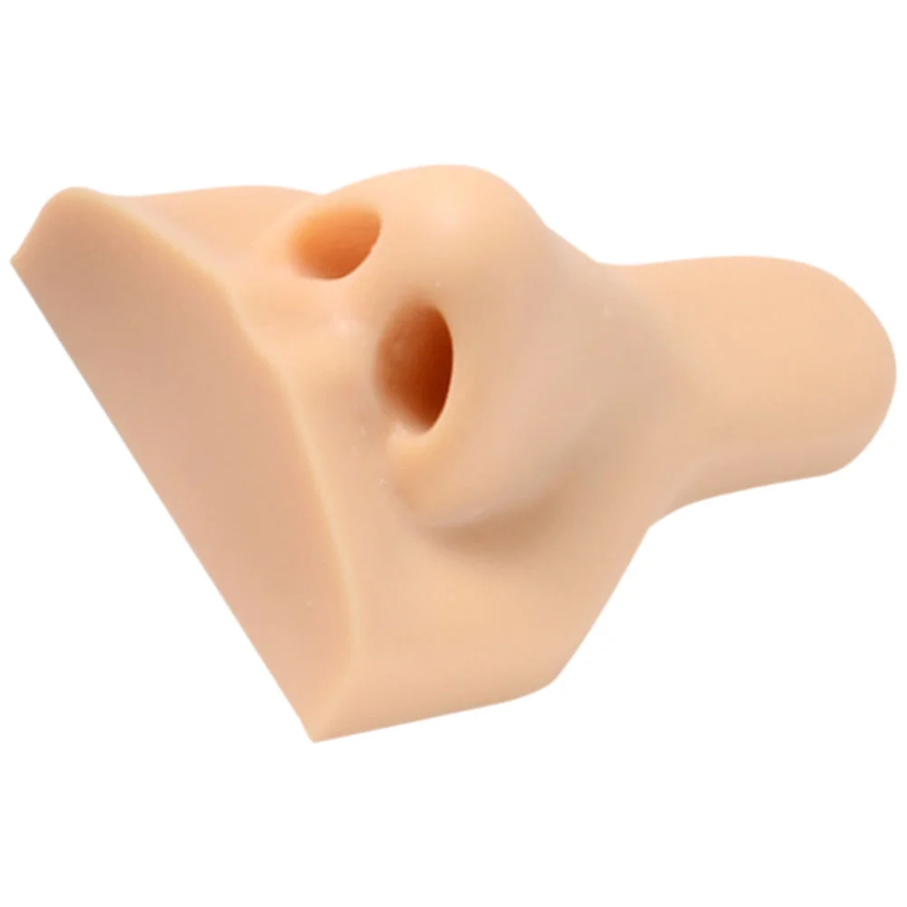 

Prosthetics Silicone Nose Child Mannequin Septum Piercing Jewellery Realistic 75x5cm Silica Gel Simulation Body Part Flexible