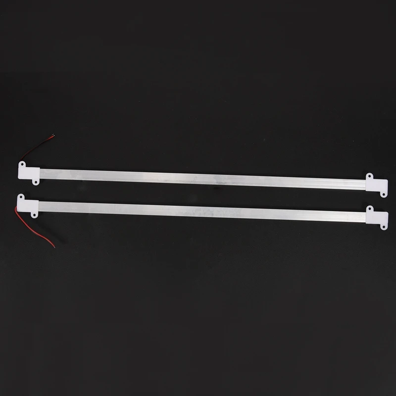 

ABZL 4X 50CM 12V 36 LED 5630 SMD Жесткая полоса света Алюминиевый корпус с торцевой крышкой Белый и теплый белый