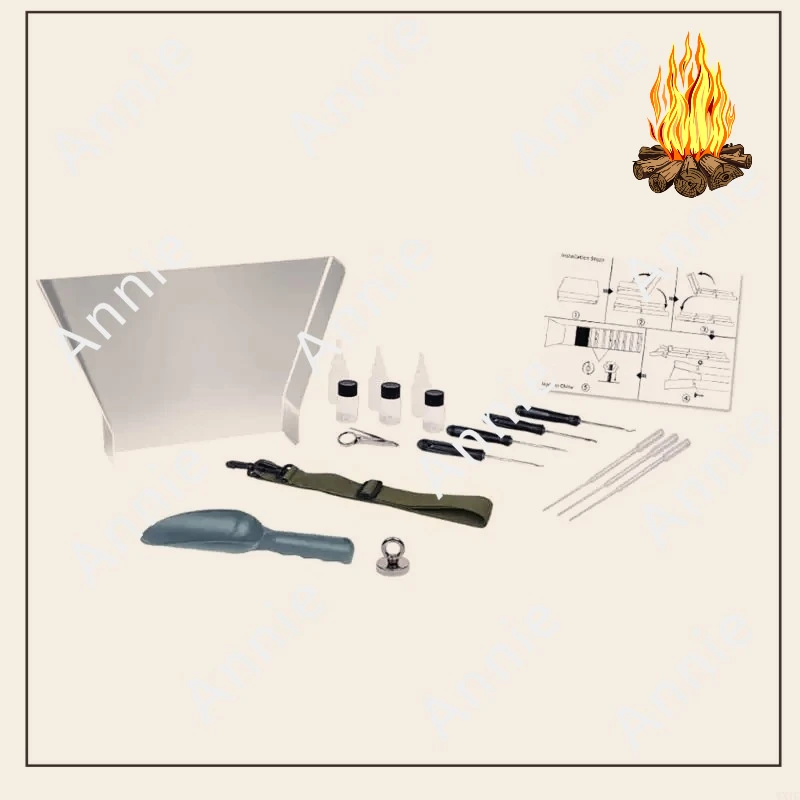 WXTC All Inclusive Gold Mining Aluminum Sluice Box and Essential Prospecting Gear