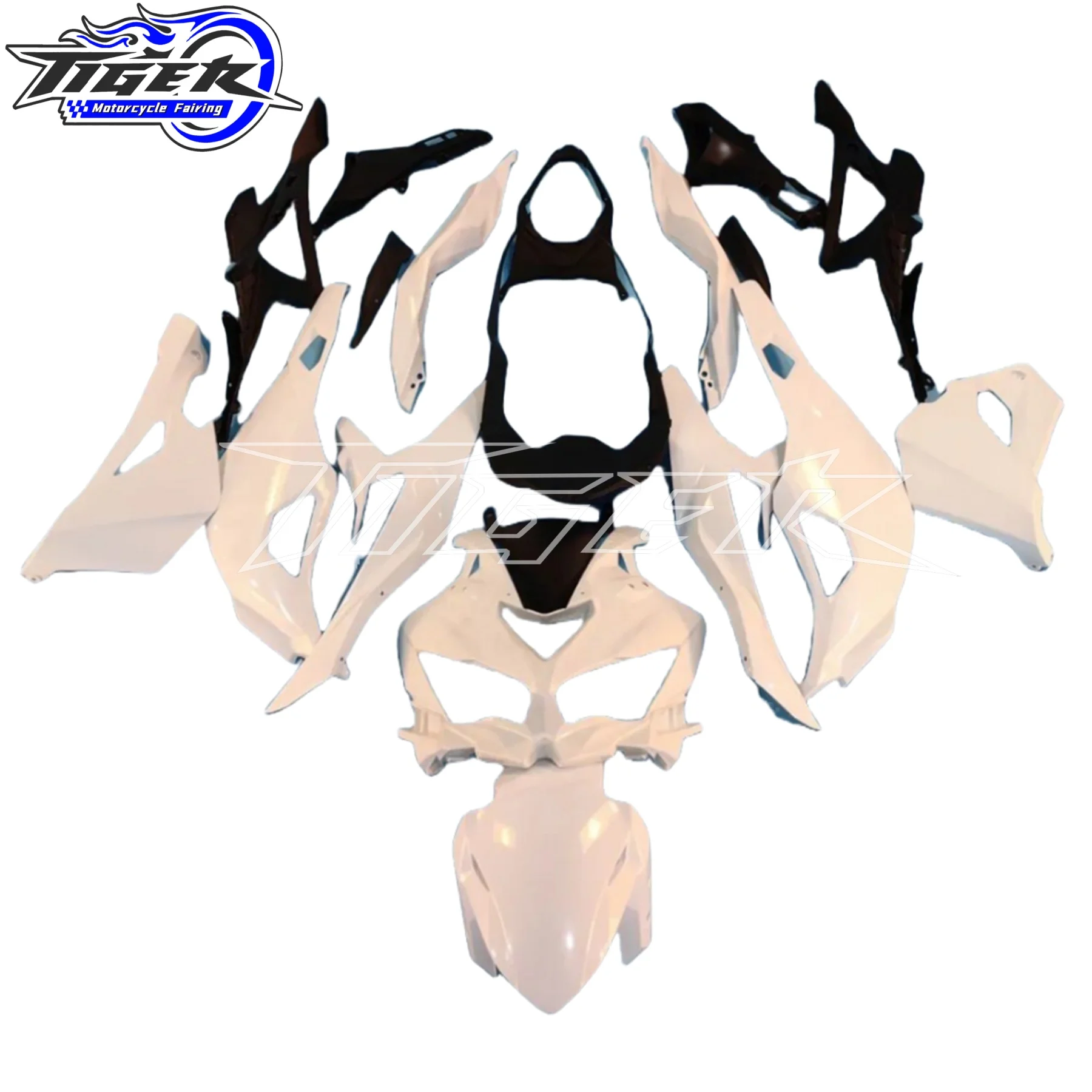 For Kawasaki Ninja ZX4R ZX4RR motorcycle fairing plates full vehicle shells 2021 2022 2023 year carbon painted look