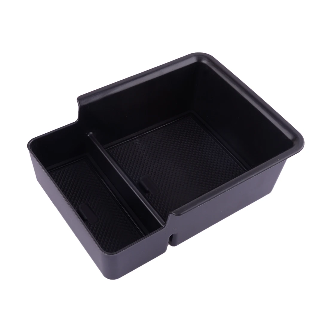 Car Central Armrest Slot Storage Tray Case Box Black ABS Fit for MG4 EV 2022-2023