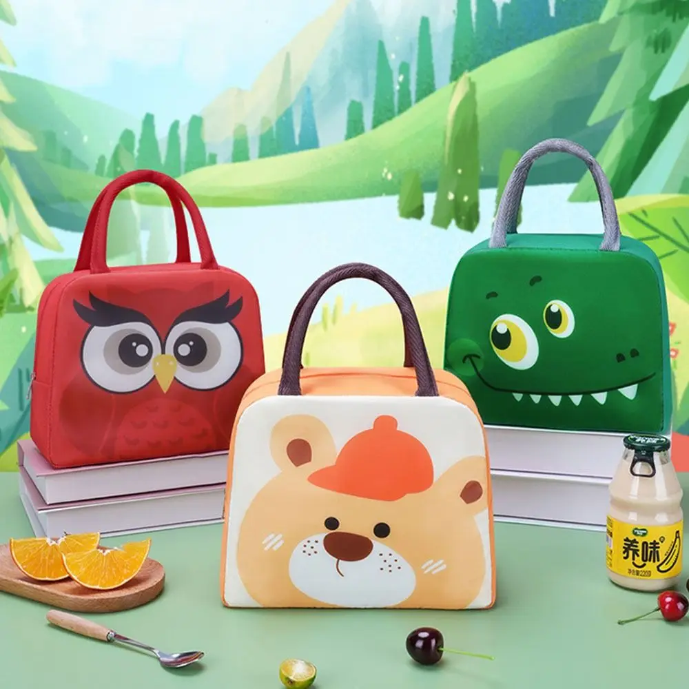 

New Non-woven Fabric Cartoon Lunch Bag Thermal Bag Portable Insulated Lunch Box Bags Lunch Box Accessories Lunch Box Food Bags