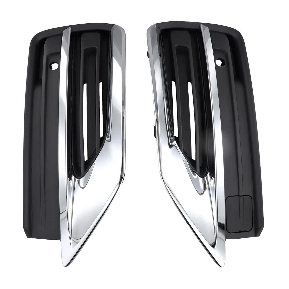 

1 пара решеток переднего нижнего бампера, хромированная рамка 31663515 31663514 для XC90 2019-2022 31663539 31663540