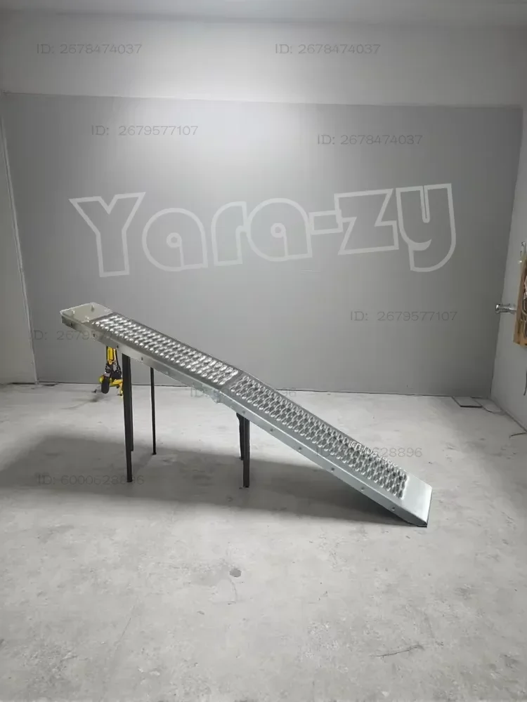 Motorcycle ramp Thickened folding ramp board Freight ladder Step slope Non-slip barrier-free ramp board