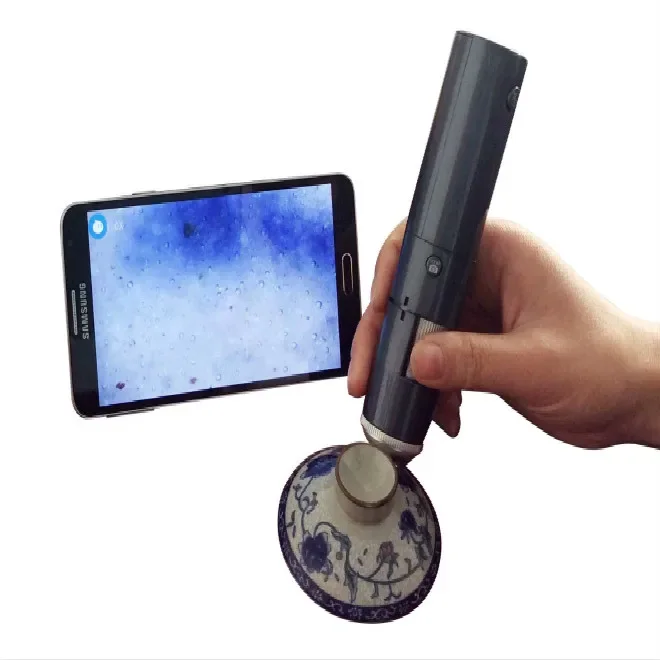 Portable Antique Magnifying Glass Banknote Enlargement Coin Enlargement Ceramic Enlargement