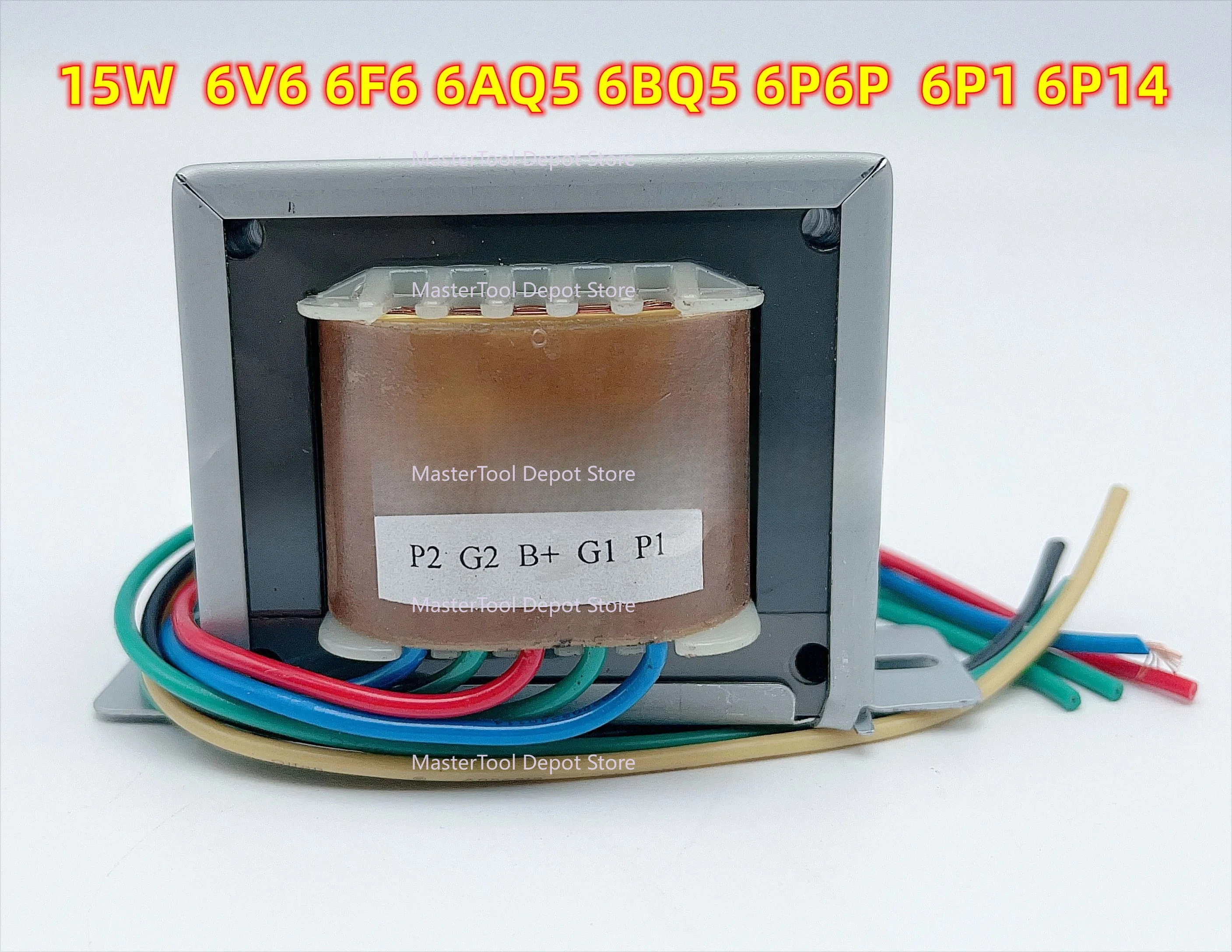 15W push-pull tube amplifier transformer 6V6 6F6 6Y6 6AQ5 6BQ5 ECL86 6P6P 6P1 6P14