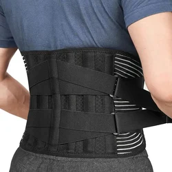 Back Brace Adjustable Waist Belt Support Brace for Lumbar Trainer Sweat Belt for Sports New Assistance Waist Cushion