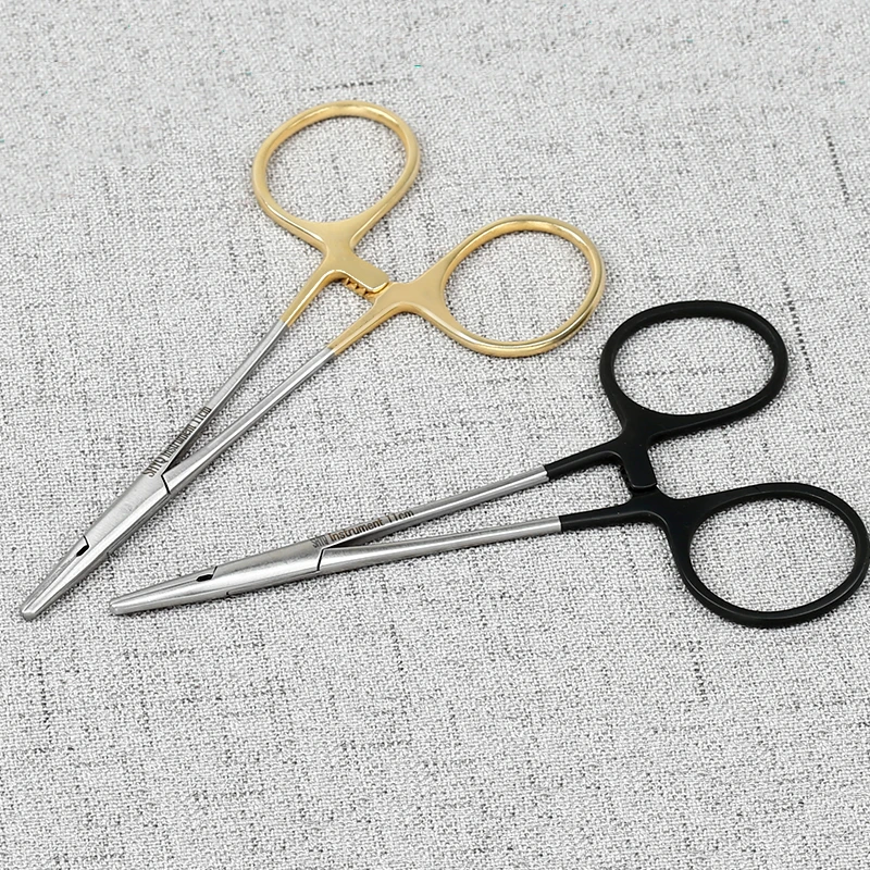 Korean-style 10cm needle holder for double eyelid threading and eyebrow lifting tool cosmetic ophthalmic clamping instrument