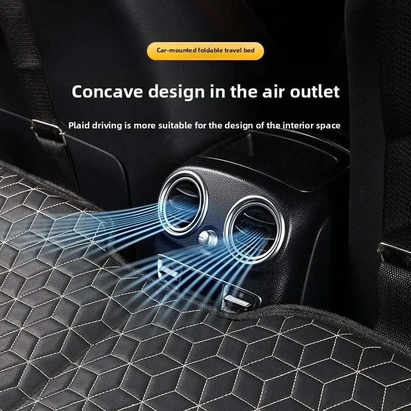 

Спальный коврик на заднее сиденье, ненадувной автомобильный матрас, регулируемый складной матрас для кемпинга для фургона, внедорожника, грузовика