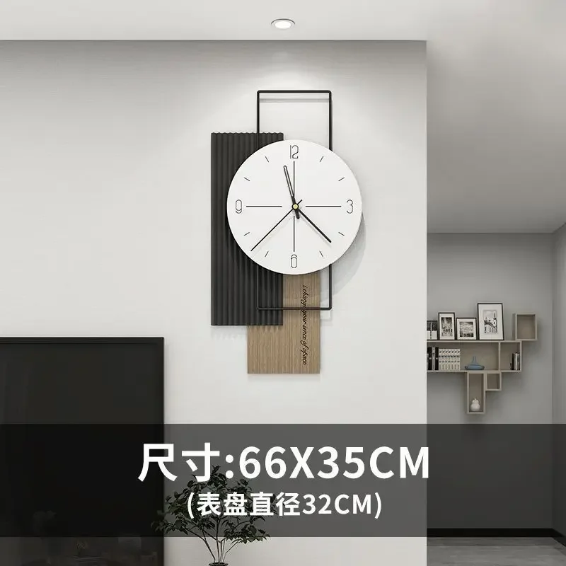 Large Wall Clock for Living Room, Simple Modern Style Hanging Watch, Fashion Home Decoration