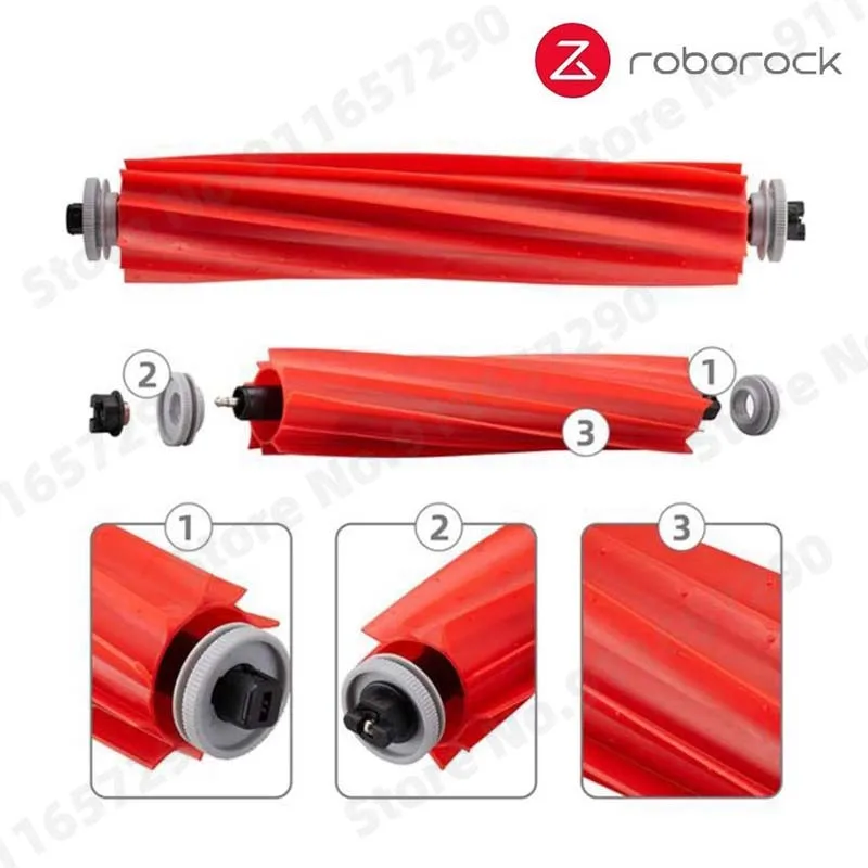 Roborock-Pièces de rechange pour aspirateur robot Q7 Max + Q7 Plus T8, filtre Hepa, brosse latérale, couvercle de brosse principale, vadrouille,