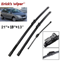 Erick's Wiper Front & Rear Wiper Blades Set For VW Polo 4 Hatchback Typ 9N3 2006 - 2009 Windshield Windscreen Window 21