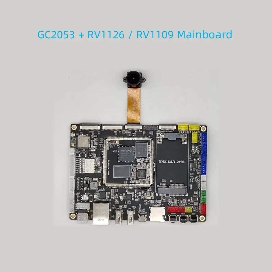 Czujnik GC2053 2MP piksele 24Pin MIPI 1080P monokularowy moduł kamery CMOS obiektyw obsługuje RV1126 RK3568 RV1109 RV1126 RK3568 RV1109