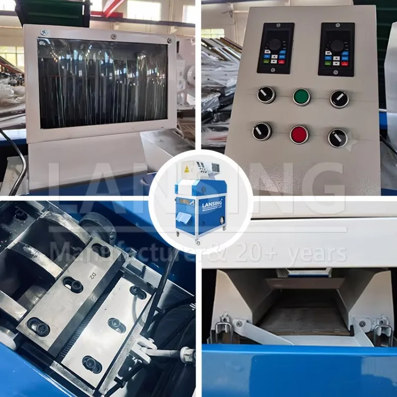 60-90kg/h Small Cable Copper Granulator Recycling Machine Wire Granulator Machine For Separate Copper And Plastic
