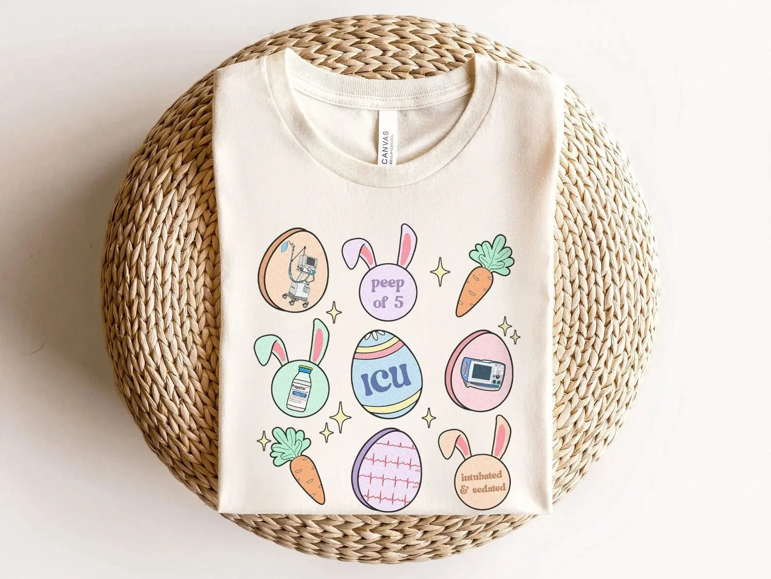 Icu Nurse Easter T … - image