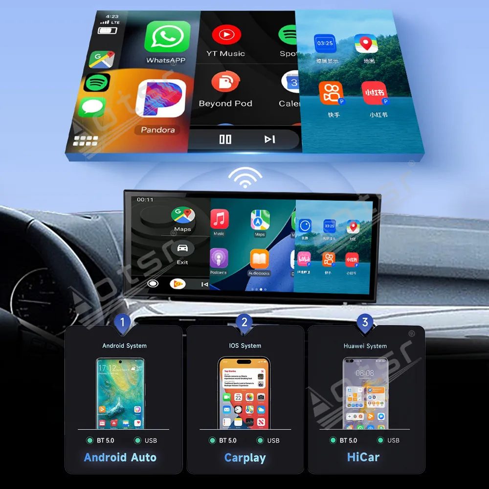 15.8 inch car radio Linux screen for BMW X1 X3 F07 CIC,NBT 2011-2019 wireless carpet unit high-definition touch screen CIC NBT 