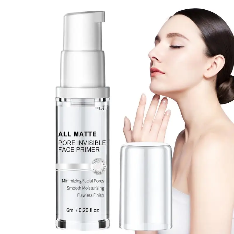 Pore Primer Moisturizing Poreless Face Primer Non-greasy Face Makeup Foundation Base Lightweight Long-Lasting Primer For Natural
