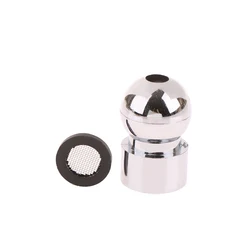 1PC Shower Head Top Spray Connect Joint Metal Universal Rotation Ball Joint With Washer Bathroom Sprinkler Accessories