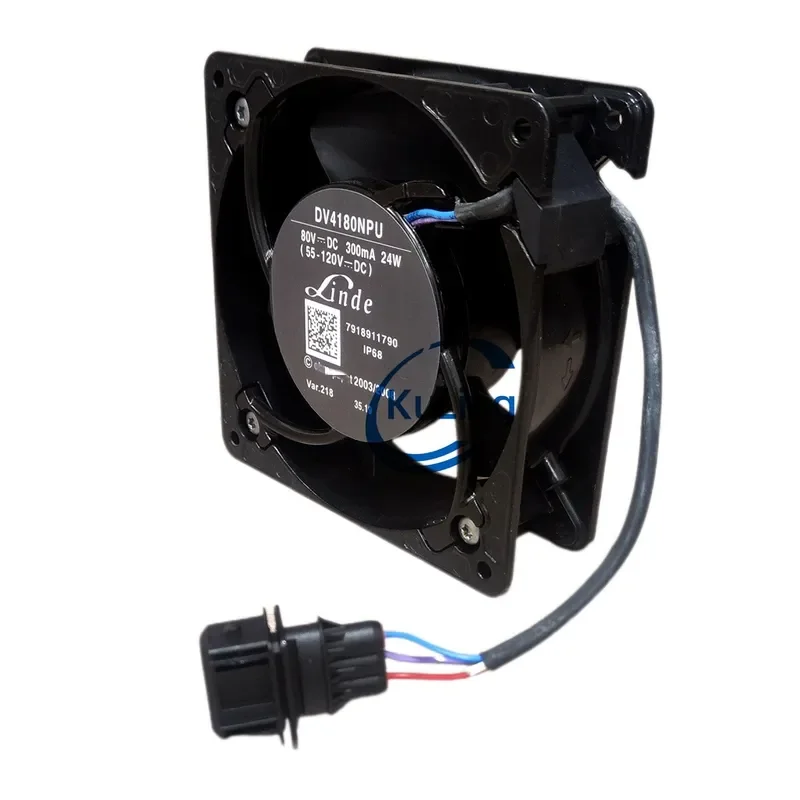 Original Genuine German Imported 4-Wire Speed Regulating Fan for DV4180NPU 80V 300mA 24W