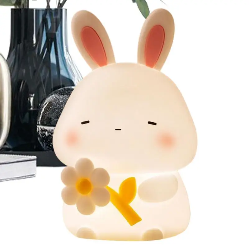 

Rabbit Night Light Dimmable Nursery Night Light Dimmable Rechargeable Nursery Nightlight Room Decor For Girls Boys Toddler Teen