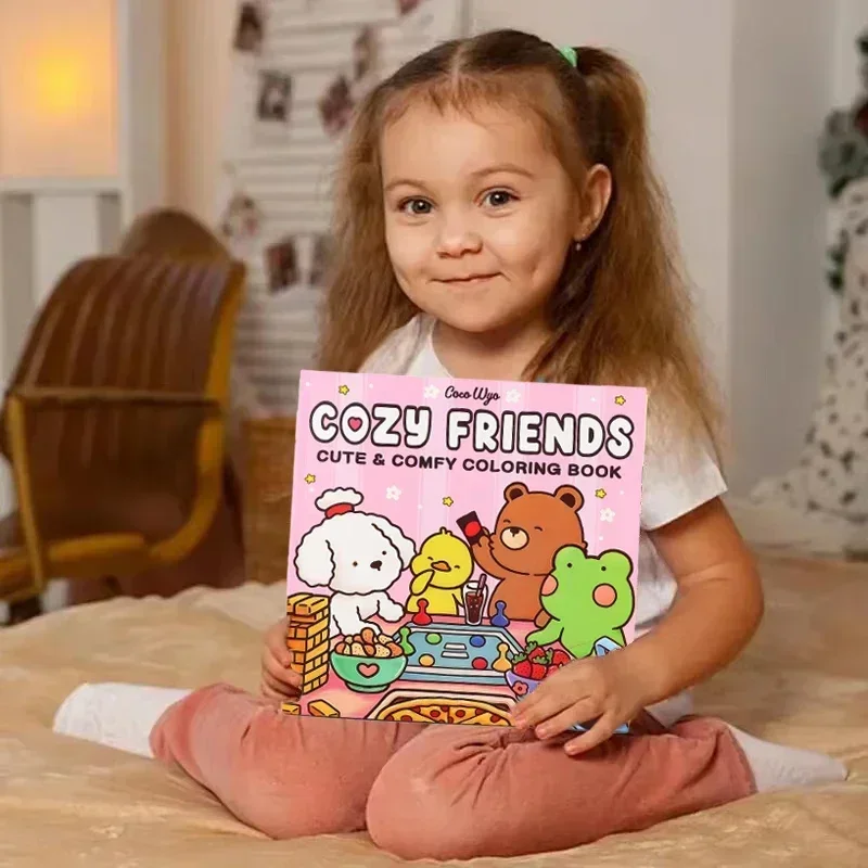 Spooky Cutie Coloring Book For Adults And Teens Featuring Adorable Creepy Creatures Cozy Hygges Moments For Relaxation Gift