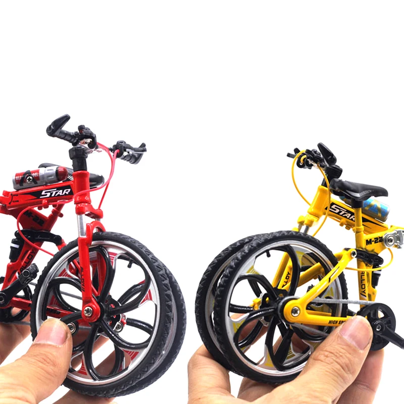 Mini 1:10 Legering Fiets Ornament Model Diecast Racefiets Mountainvinger Fiets Speelgoed Simulatie Collectie Ambachten Voor Kinderen