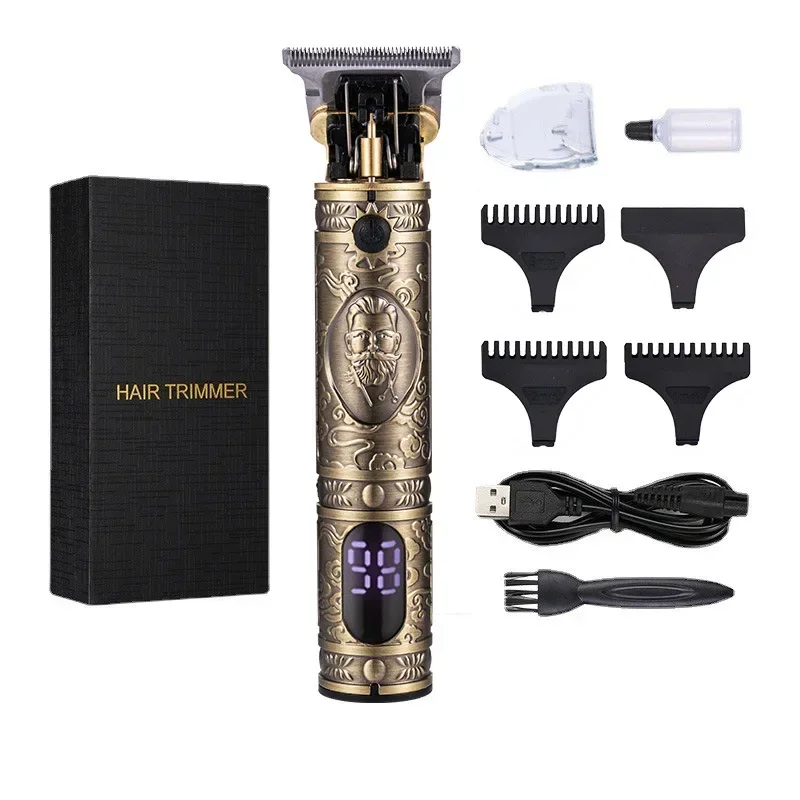 

Hair Trimmer Wireless Electric Hair Clipper With Digital Display Beard Shaver Men Hair Cutting Machine Barber For Men Haircut