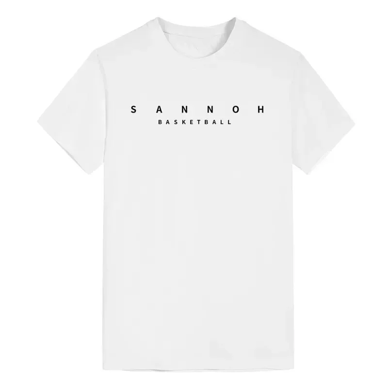 Camiseta de entrenamiento de baloncesto para hombre, camisa blanca de algodón, Anime, slam dunk, the first slam, dunk, Akita, Sannoh, Shohoku, wakkita, Sakura, AGI