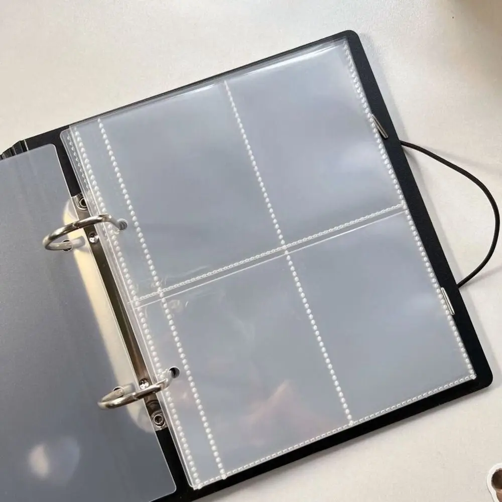 Neuer PP-Fotokartenbinder A5 Karten-Aufbewahrung Foto-Sammelalbum Hohlkartenalbum – Detail 3