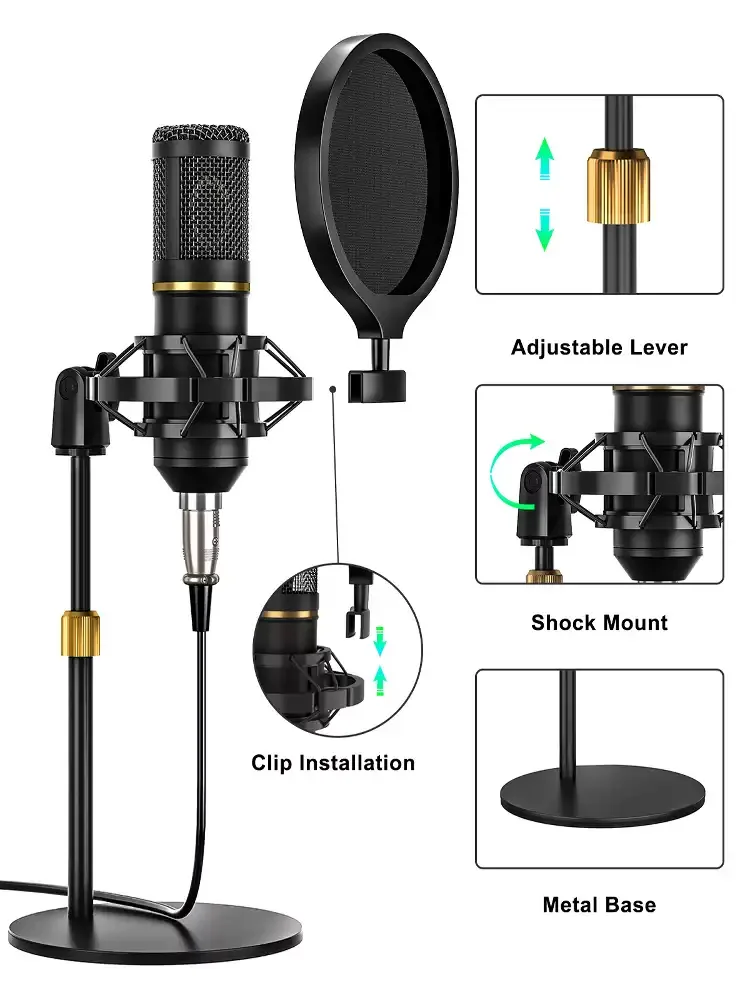 G10-BM800 English sound card live broadcast special equipment mobile phone computer professional set