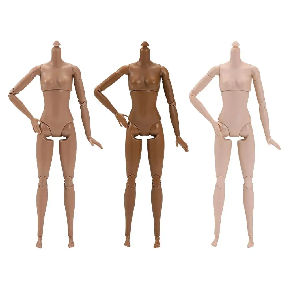1/6 Scale Female Action Figure Body Multi-jointed Supermodel Movable Nude Body For Doll Customization Bjd Model Accessory