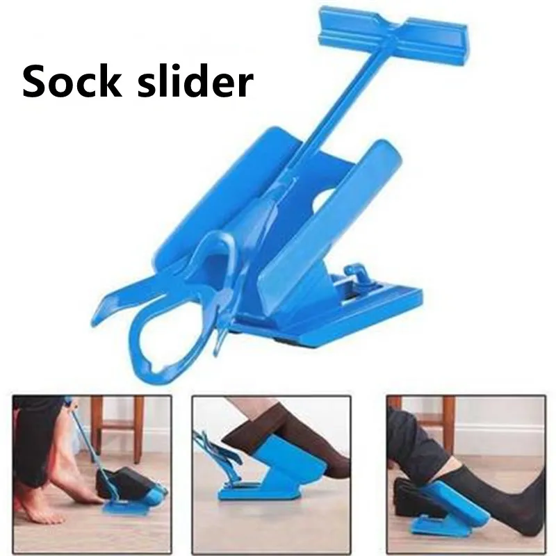 

Wear Socks Aid Helper Sock Slider Helps Put Socks On Off Suitable Elderly And Pregnant Women No Bending Wear Socks Aid Braces