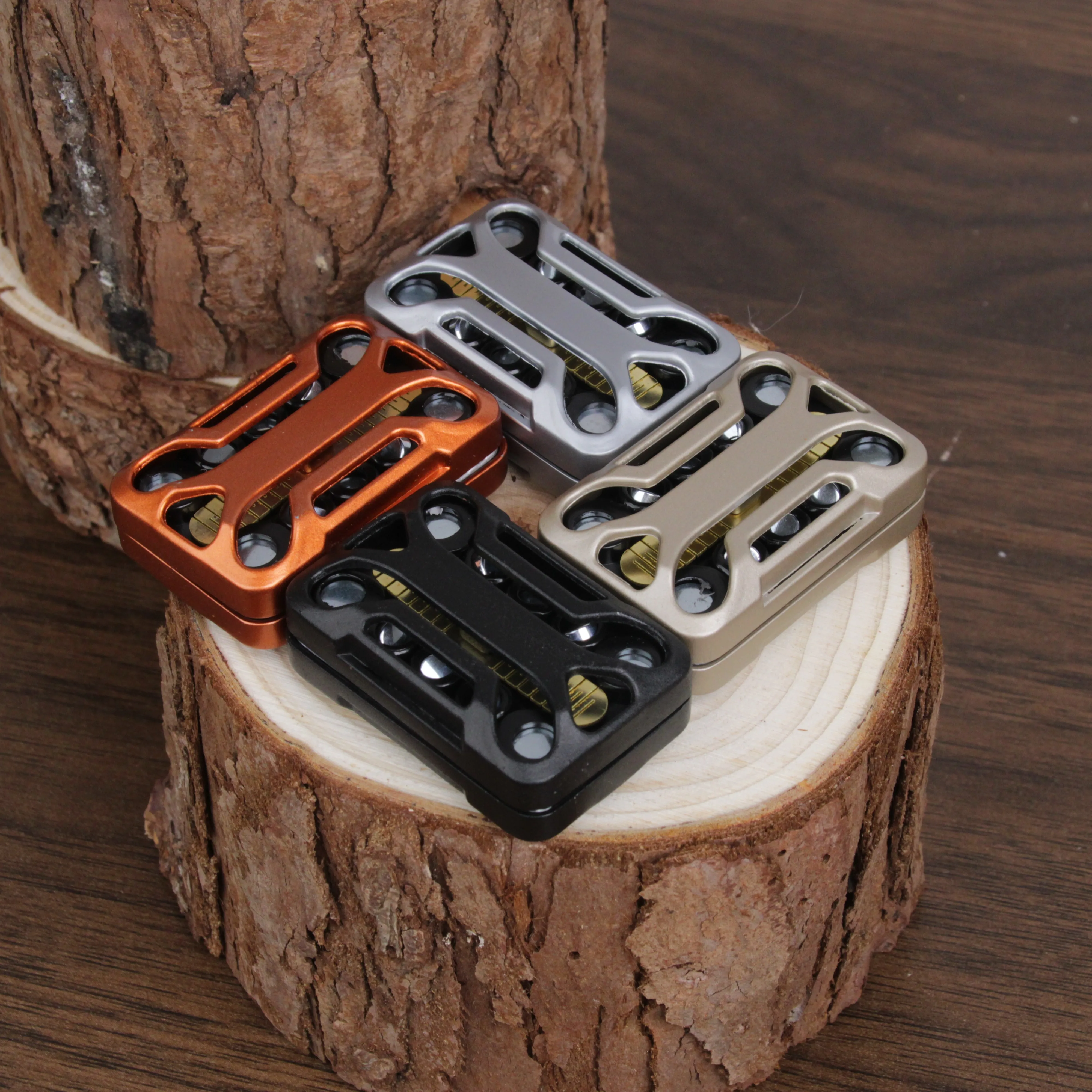 EDC Unbound Infinite Slider Magnetic Fidget Toy Metal Push Slider Sound Fork Fidget Slider Stress Relief Toy Gift for Men