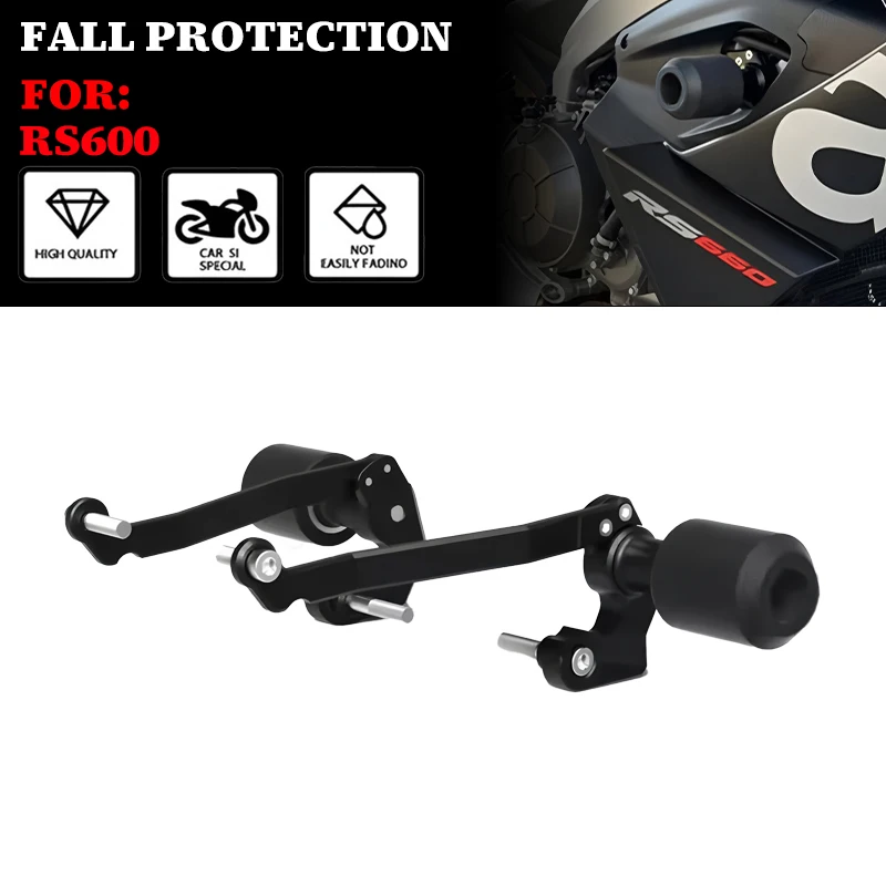 RS660 Motorcycle Falling Protection Frame Sliders Fairing Guard Anti Crash Pad Protector for Apulia RS660 2021-2025 RS 660