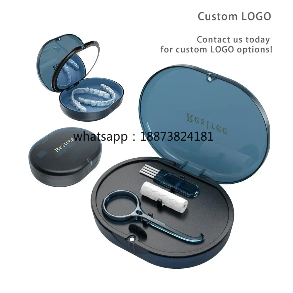 Multi-Purpose Box for Oral Care Orthodontic Aligner Case Retainer Storage Magnetic Suction fast shipping