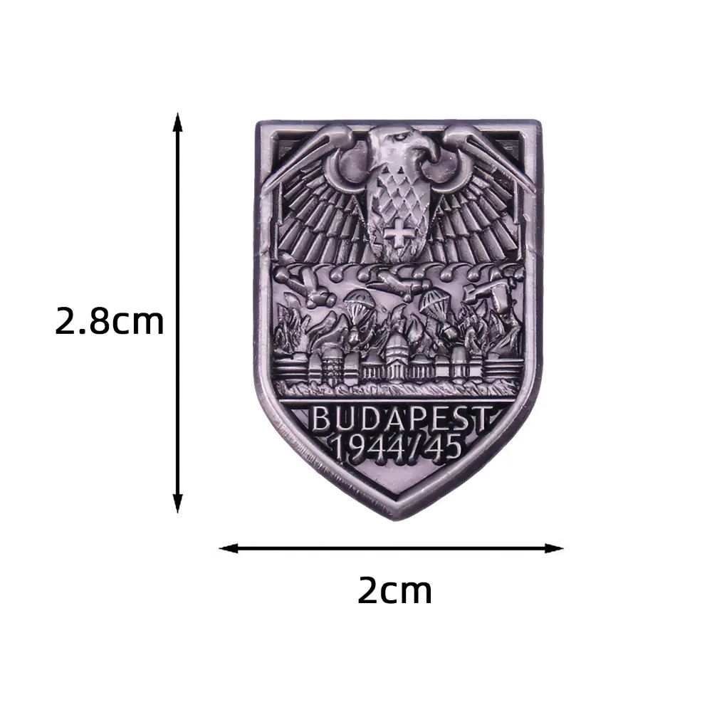 Germany Eagle Badge Cross Shield Butterfly Buckle Pin Decoration Craft Gift for Friends