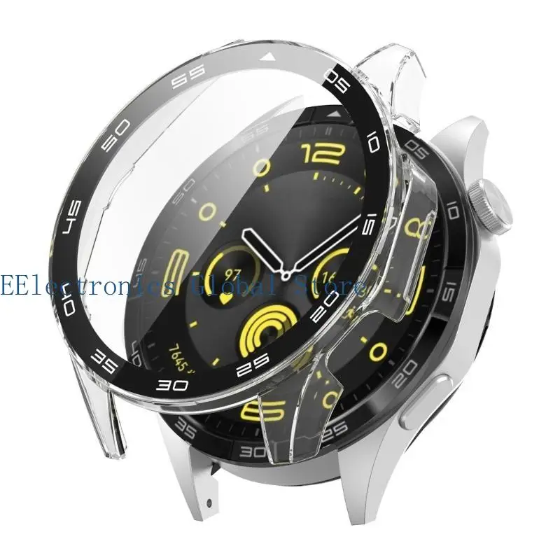 

462B чехол для ПК, Защитная пленка для экрана для часов GT4, 46 мм, умные часы, защитный чехол от царапин, бампер, ракушки