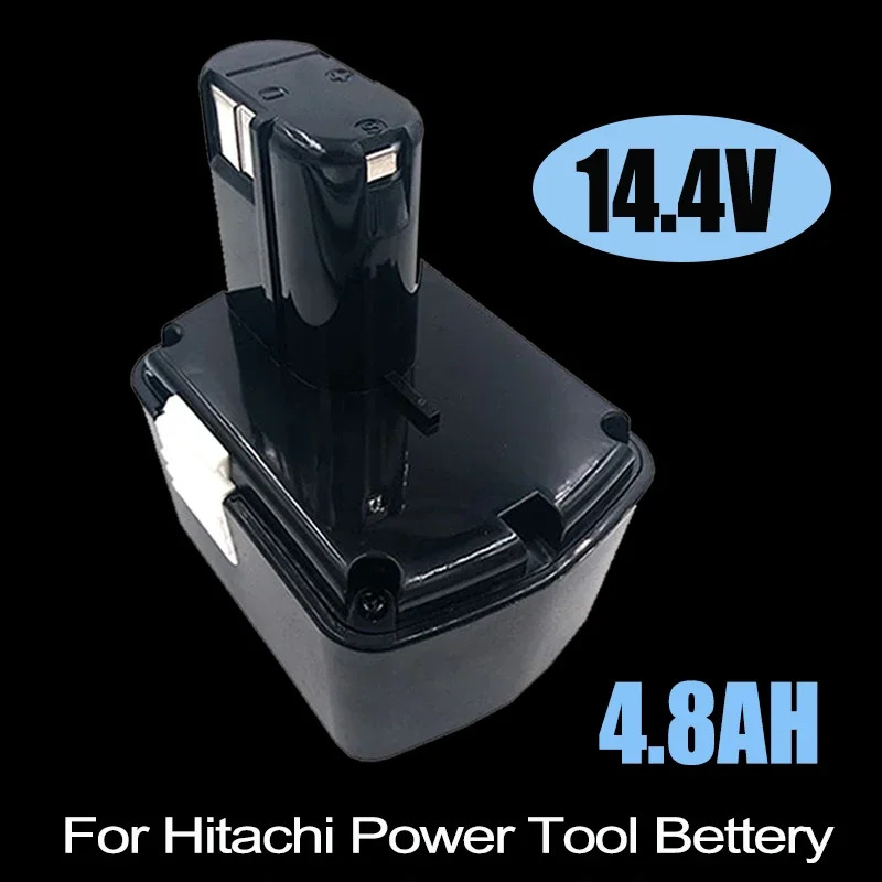 for Hitachi 14.4V 4800mAH Replaceable Power Tool Battery CJ14DL DH14DL EBL1430 BCL1430 BCL1415